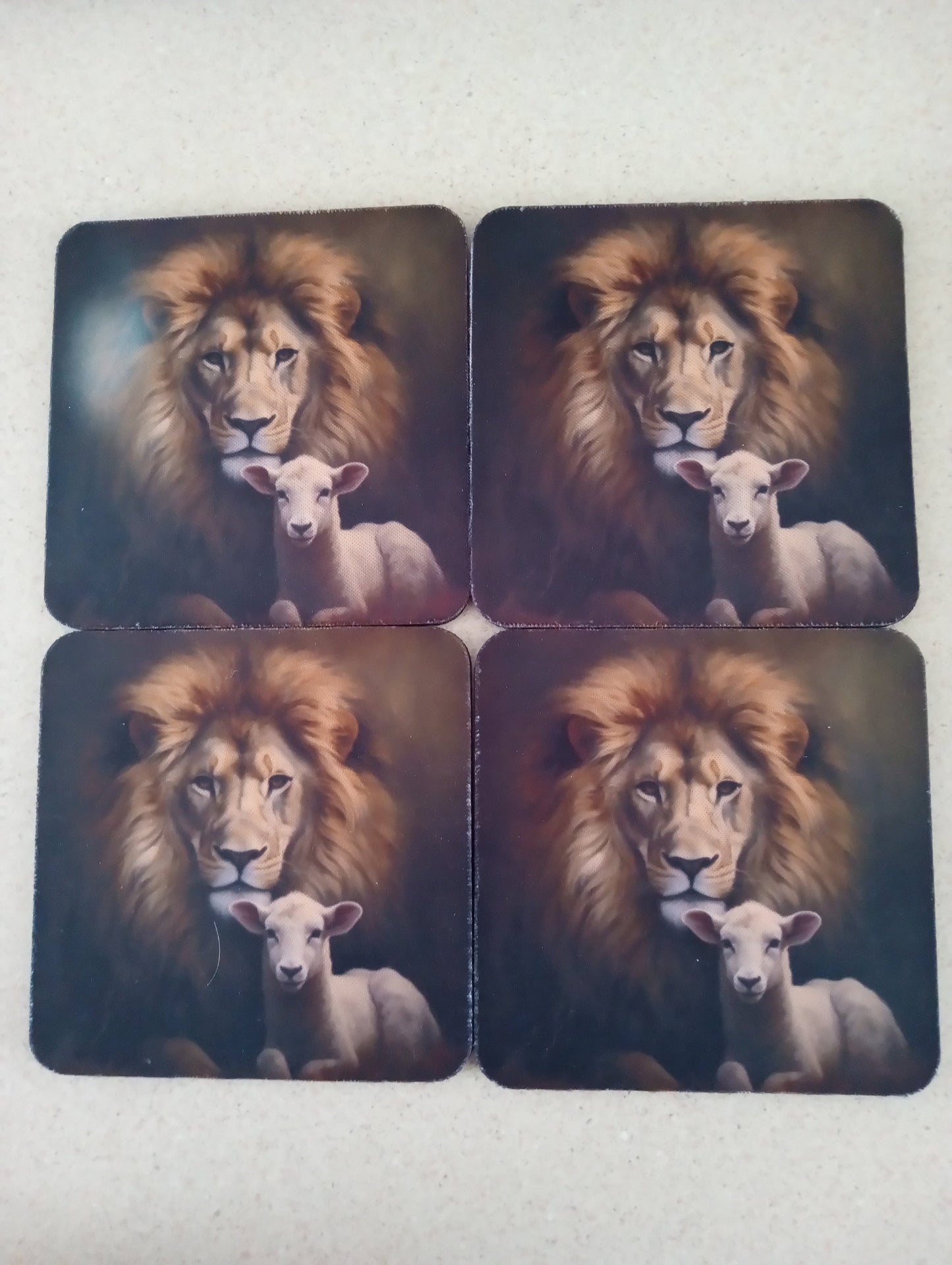 Colorful Soft Neoprene Coasters